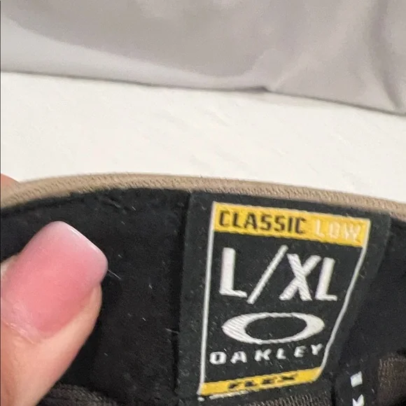 Oakley Tan Cap with Black Embroidery - Picture 3 of 3